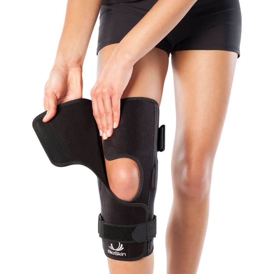 Dyna Knee Wrap Open Patella-Knee Cap with Open Patella Design for Keeping  Patella in Position- Knee Cap/Knee Support with Wrap Around Style for Easy