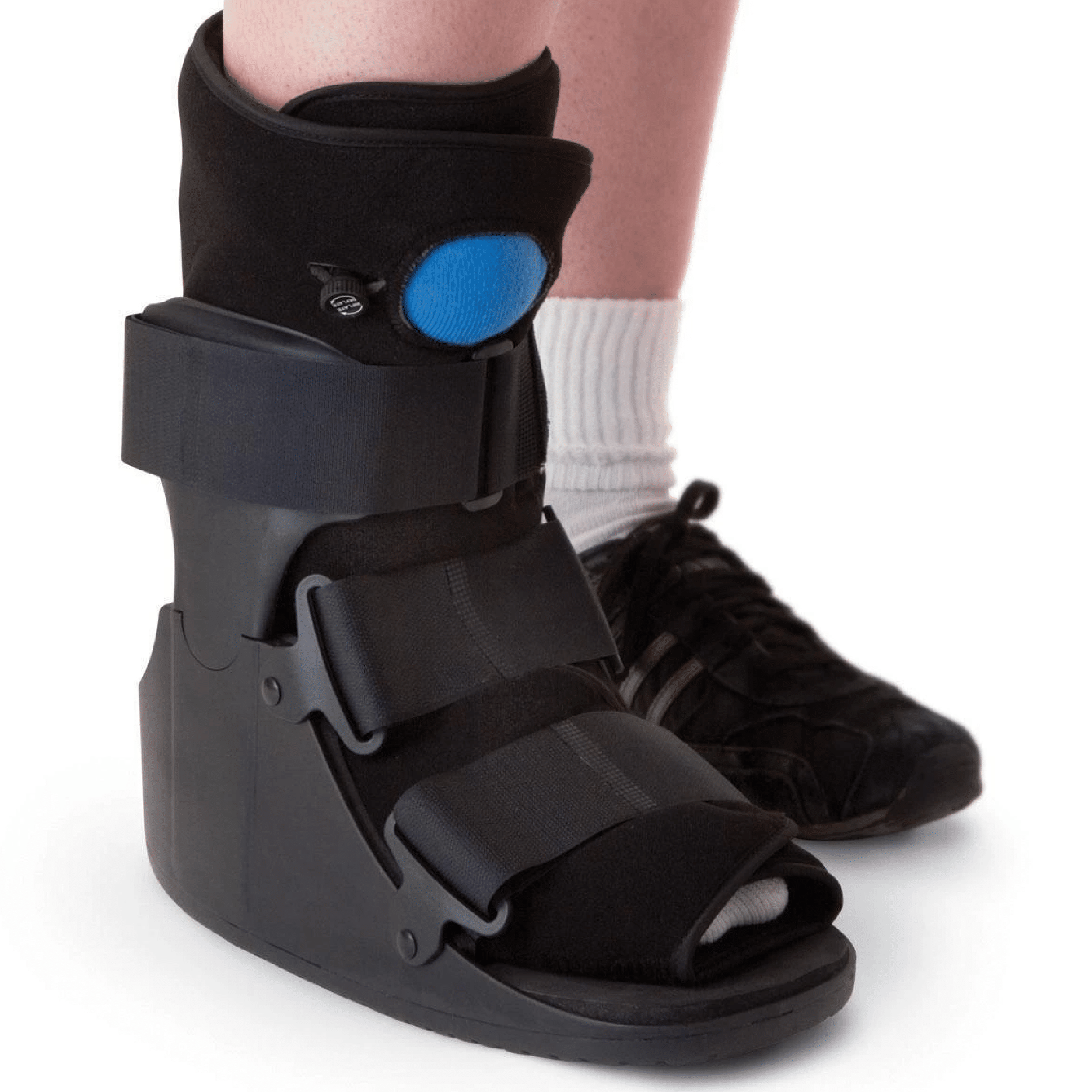 BraceAbility Sleeping Stretch Boot - Plantar Fasciitis Night Foot Splint  Adjustable Achilles Tendonitis Brace for Fascia, Tendon and Calf  Stretching, Heel and Bone Spur, Arch Pain Treatment (Medium) Medium (Pack  of 1)